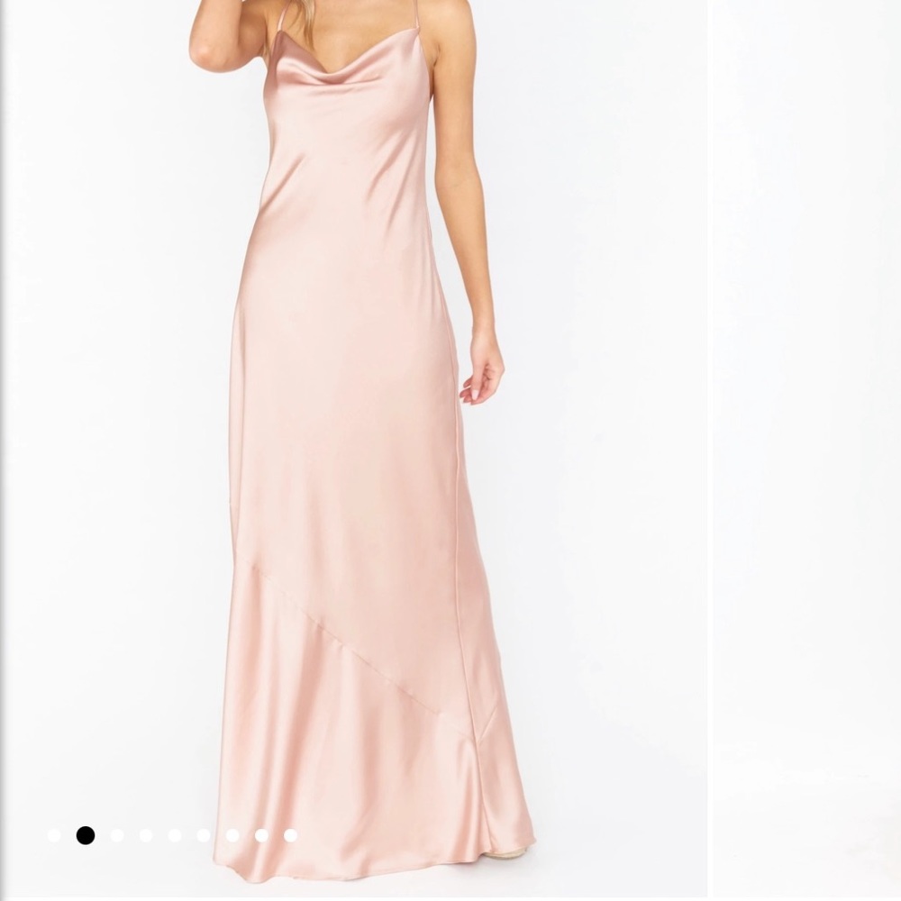 Never been worn Show Me Your Mumu Silk Maxi Slip Dress
